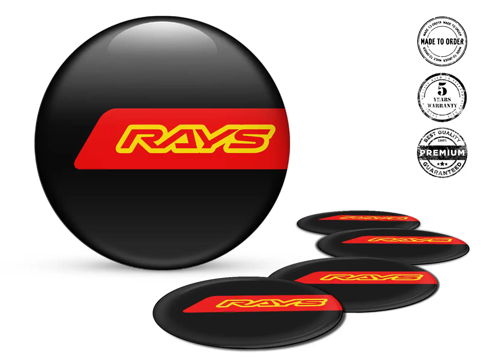 Rays Decal Rims Version Silicone Sticker Upgrade